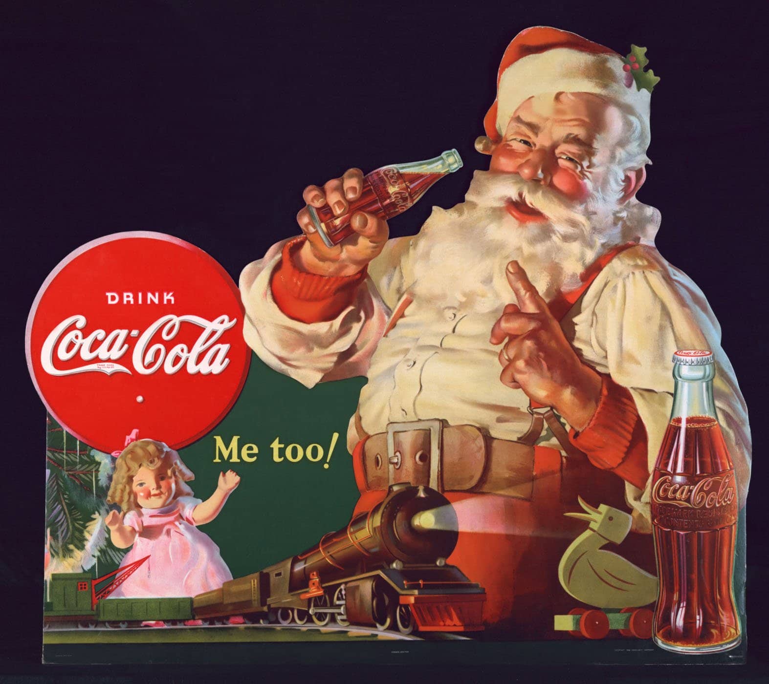 Santa Coca Cola