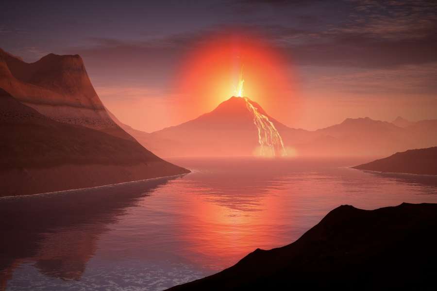 comment se forme volcan